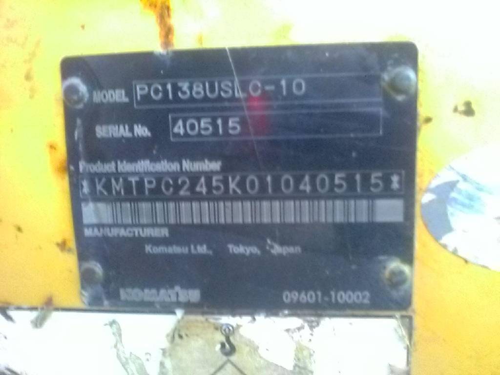 2014 KOMATSU PC138US LC-10 Excavators | Iron Listing