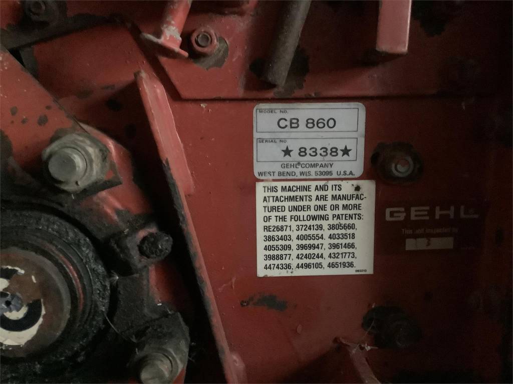 1995 GEHL 860 Harvesters | Iron Listing
