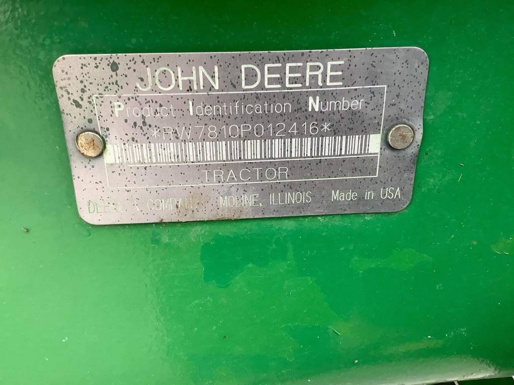 JOHN DEERE 7810 Tractors | Iron Listing